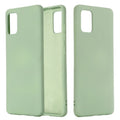Solid Color Liquid Silicone Dropproof Full Coverage Protective Case, For Galaxy A31