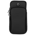 Zipper Double Pocket Multi Function Sports Arm Bag with Earphone Hole, For Smart Phones Below 6.0 inch
