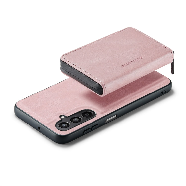 JEEHOOD Magnetic Zipper Horizontal Flip Leather Phone Case, For Samsung Galaxy A15 5G, For Samsung Galaxy A55 5G, For Samsung Galaxy A35 5G, For Samsung Galaxy S24 Ultra 5G