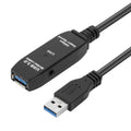 USB 3.0 Male to Female Data Sync Super Speed Extension Cable, Length:20m, 20m