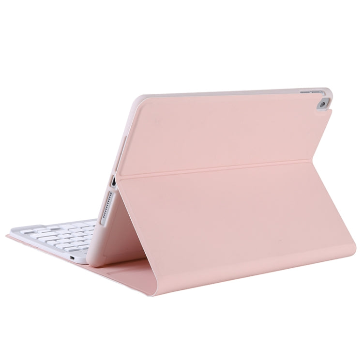 T07BB For iPad 9.7 inch / iPad Pro 9.7 inch / iPad Air 2 / Air (2018 & 2017) TPU Candy Color Ultra-thin Bluetooth Keyboard Protective Case with Stand & Pen Slot, For iPad 9.7 inch
