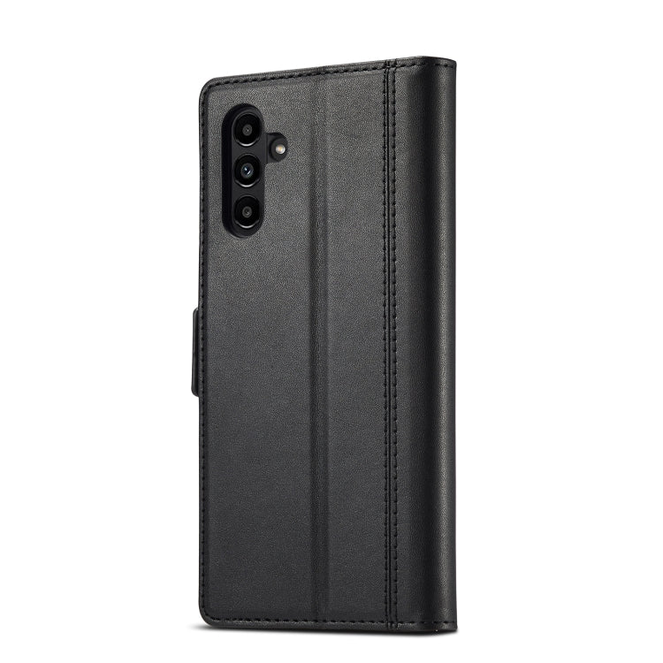 LC.IMEEKE Card Slots Skin Feeling Leather Phone Case, For Samsung Galaxy A14 4G / 5G