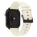 Cowhide Texture Leather Watchband, For Apple Watch Series 8&7 41mm / SE 2&6&SE&5&4 40mm / 3&2&1 38mm, For Apple Watch Series 7 45mm / 6 & SE & 5 & 4 44mm / 3 & 2 & 1 42mm, For Apple Watch Series 7 41mm / 6 & SE & 5 & 4 40mm / 3 & 2 & 1 38mm...