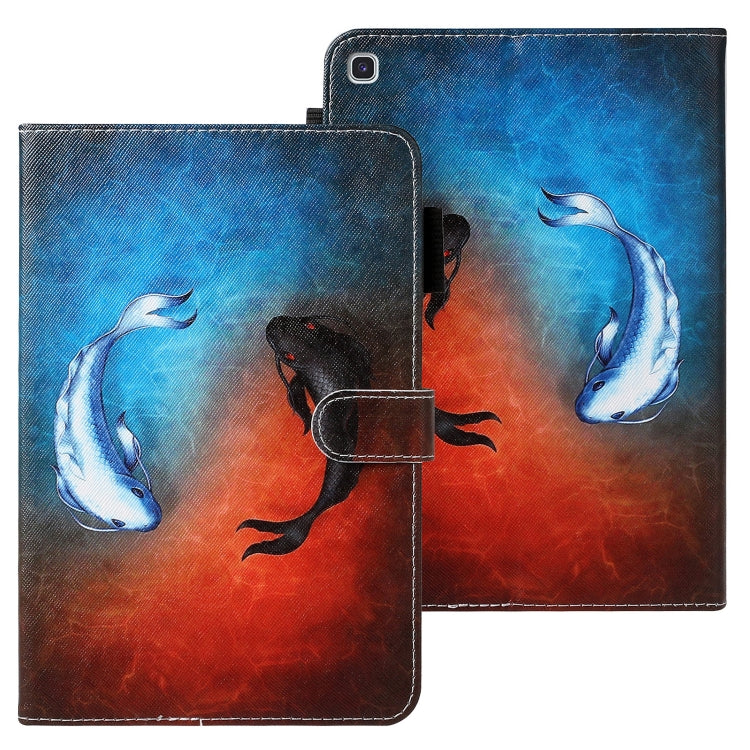 Cross Texture Painted Horizontal  Leather Case with Sleep / Wake-up Function & Card Slot & Holder & Wallet, For Galaxy Tab A 8.0 (2019) T290, For Galaxy Tab A 10.1 (2019) T510, For Galaxy Tab S5e T720, For iPad Air, For iPad 10.2...