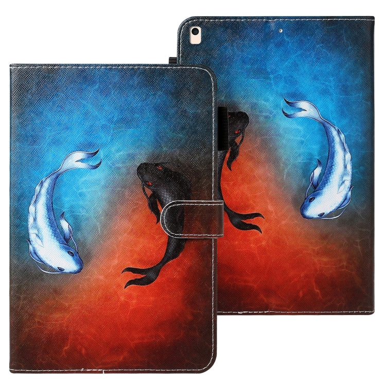 Cross Texture Painted Horizontal  Leather Case with Sleep / Wake-up Function & Card Slot & Holder & Wallet, For Galaxy Tab A 8.0 (2019) T290, For Galaxy Tab A 10.1 (2019) T510, For Galaxy Tab S5e T720, For iPad Air, For iPad 10.2...