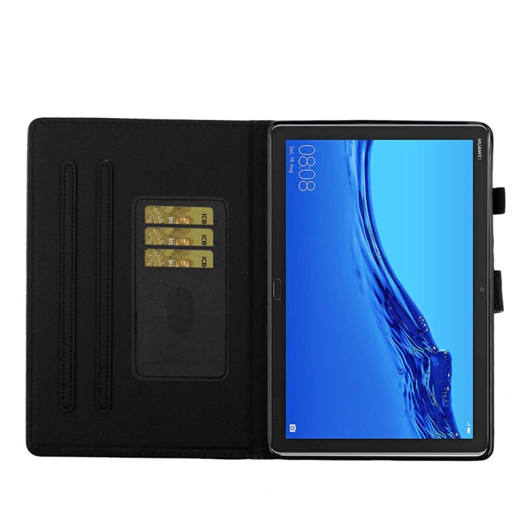 Glossy Glitter Powder Horizontal Flip Leather Case with Holder & Card Slot & Sleep / Wake-up Function, For Huawei MediaPad M5 lite, For Lenovo Tab M10 Plus TB-X606F, For Lenovo Tab M10 TB-X605F / X505