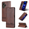 AZNS Magnetic Calf Texture Flip Leather Phone Case, For Honor Play 50/Play 50m 5G, For Honor 200 Lite Global, For Honor Magic6 Pro, For Honor Magic6