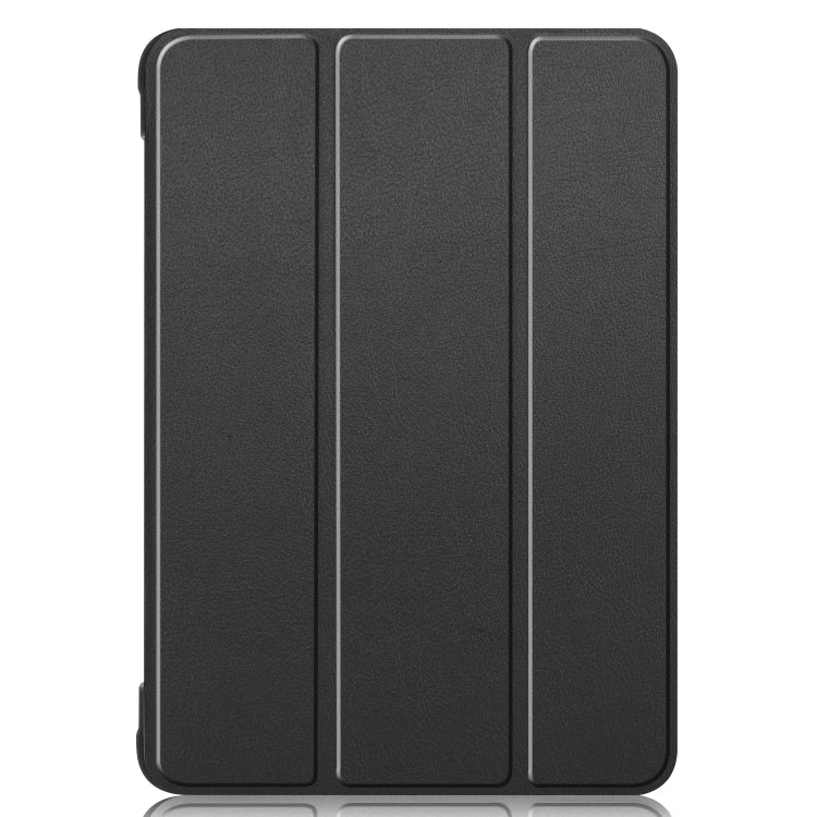 For Kindle Fire HD 8 (2020) Custer Pattern Pure Color Horizontal Flip Leather Case with Three-folding Holder & Wake-up / Sleep Function, For Kindle Fire HD 8 (2020)