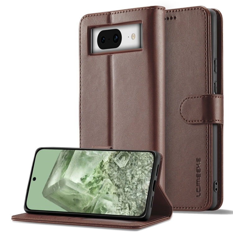 LC.IMEEKE Calf Texture Flip Leather Phone Case, For Google Pixel 9 Pro XL, For Google Pixel 9 / 9 Pro, For Google Pixel 8a, For Google Pixel 8