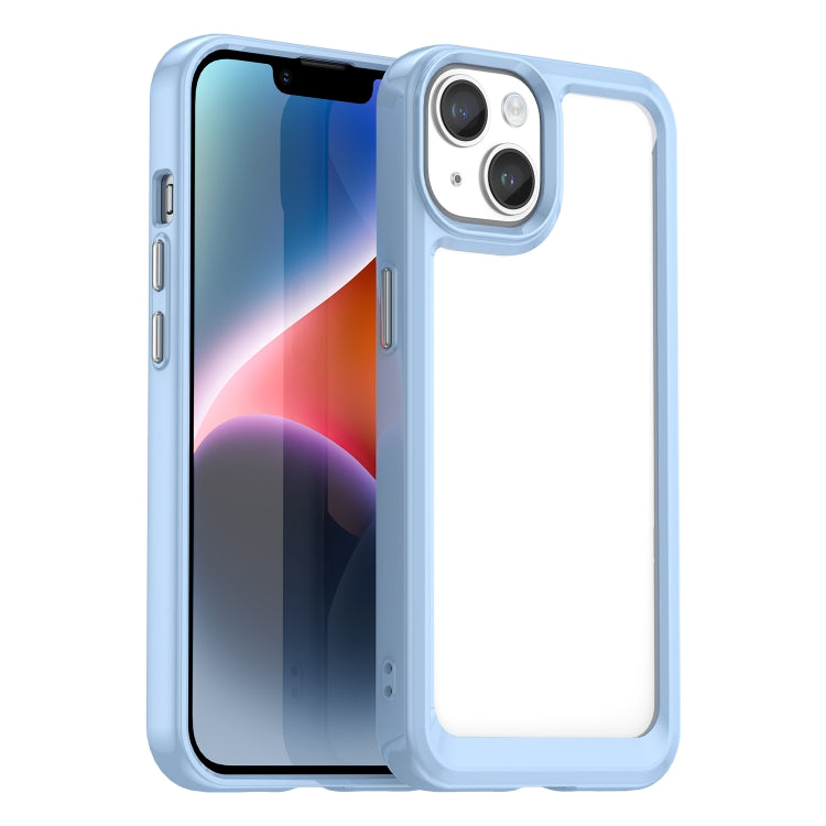 Colorful Series Acrylic + TPU Phone Case, For iPhone 16, For iPhone 15 Pro Max, For iPhone 15 Pro, For iPhone 15 Plus
