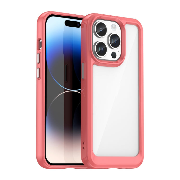 Colorful Series Acrylic + TPU Phone Case, For iPhone 16, For iPhone 15 Pro Max, For iPhone 15 Pro, For iPhone 15 Plus