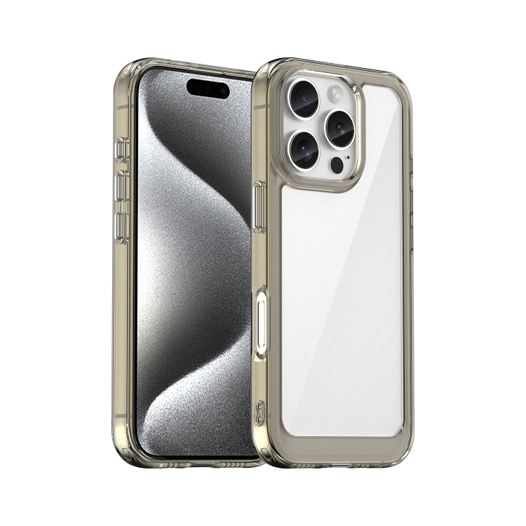 Colorful Series Acrylic + TPU Phone Case, For iPhone 17e / 16e, For iPhone 16 Pro Max, For iPhone 16 Pro, For iPhone 16 Plus