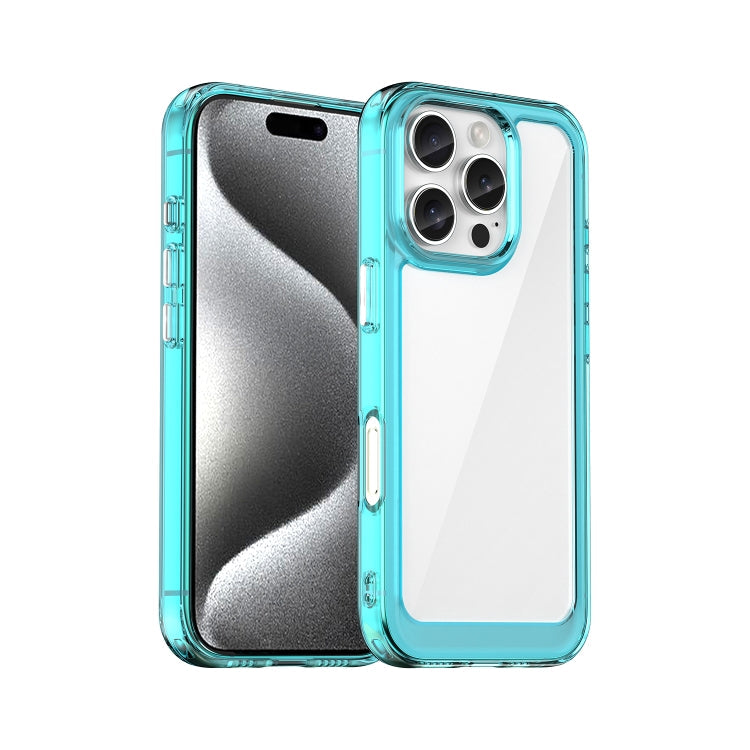 Colorful Series Acrylic + TPU Phone Case, For iPhone 17e / 16e, For iPhone 16 Pro Max, For iPhone 16 Pro, For iPhone 16 Plus