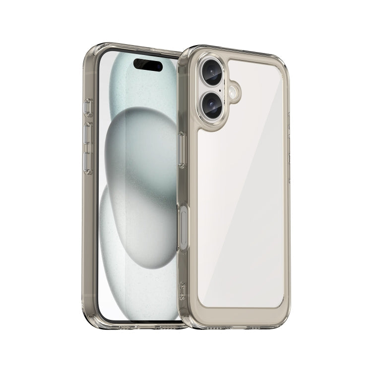 Colorful Series Acrylic + TPU Phone Case, For iPhone 17e / 16e, For iPhone 16 Pro Max, For iPhone 16 Pro, For iPhone 16 Plus