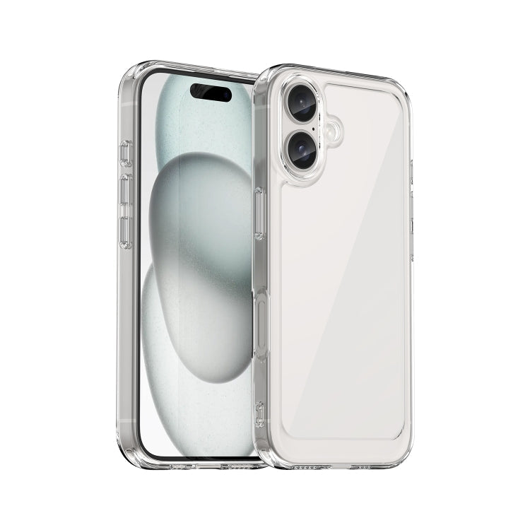 Colorful Series Acrylic + TPU Phone Case, For iPhone 17e / 16e, For iPhone 16 Pro Max, For iPhone 16 Pro, For iPhone 16 Plus