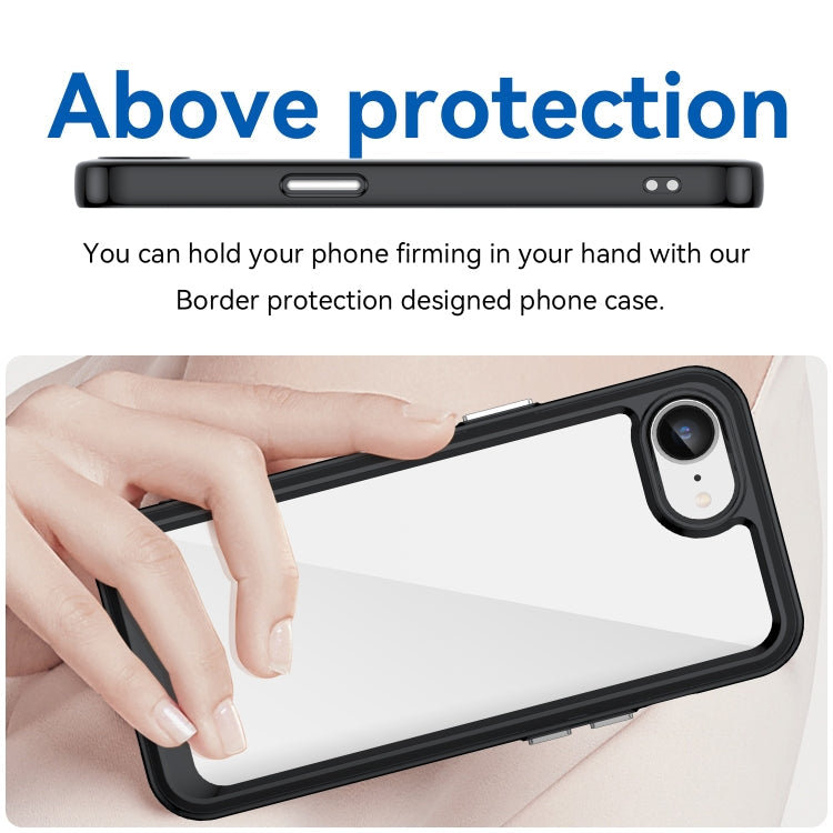 Colorful Series Acrylic + TPU Phone Case, For iPhone 17e / 16e, For iPhone 16 Pro Max, For iPhone 16 Pro, For iPhone 16 Plus
