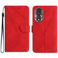Stitching Embossed Leather Phone Case, For Honor 80, For Honor 80 Pro, For Honor X5 4G, For Honor X9a 5G /Magic5 Lite