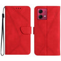 Stitching Embossed Leather Phone Case, For Motorola Edge 40 Neo, For Motorola Moto G14, For Motorola Edge 40, For Motorola Moto G Power 2023
