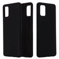 Solid Color Liquid Silicone Shockproof Full Coverage Protective Case, For Samsung Galaxy A51 5G