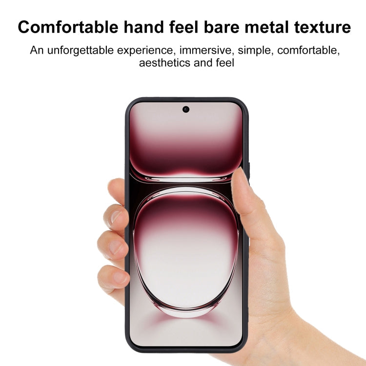 For OPPO Reno12 Global TPU Phone Case(Black)
