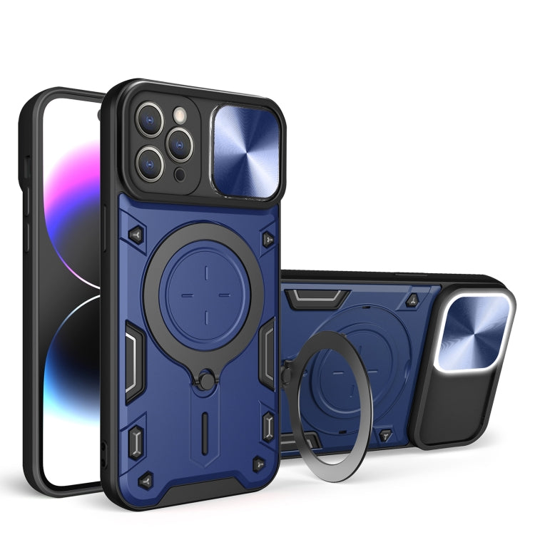 CD Texture Sliding Camshield Magnetic Holder Phone Case, For iPhone 12, For iPhone 12 Pro Max, For iPhone 12 Pro, For iPhone 11 Pro Max
