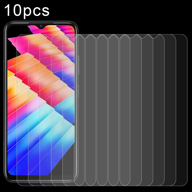 10pcs 0.26mm 9H 2.5D Tempered Glass Film, For Infinix Hot 30 Play NFC, For Infinix Hot 30 5G, For Infinix Hot 9 Lite, For Infinix GT 10 Pro, For Infinix Zero 30, For Infinix Zero 30 4G, For Infinix Note 30 Pro, For Infinix Note 30i, For Infinix Smart 7...