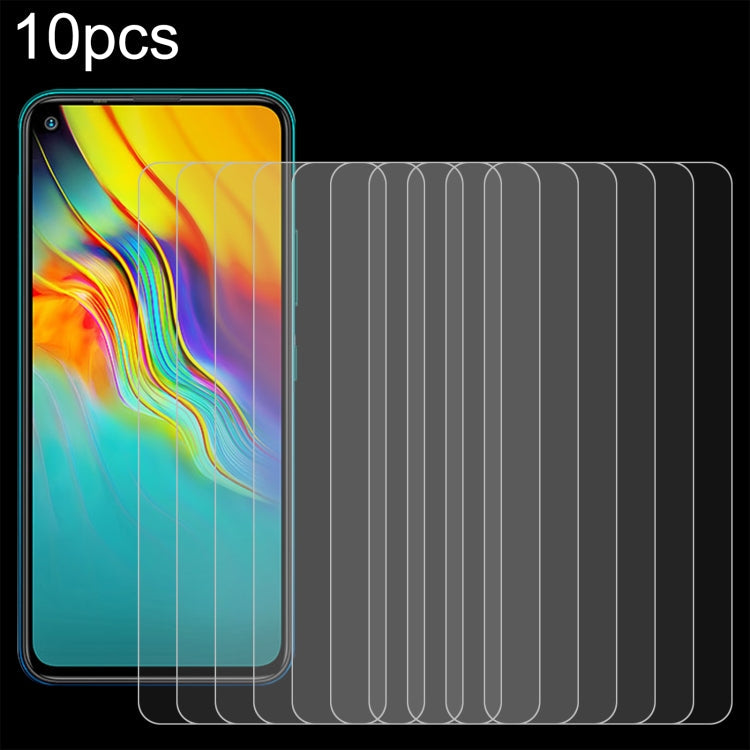 10pcs 0.26mm 9H 2.5D Tempered Glass Film, For Infinix Hot 30 Play NFC, For Infinix Hot 30 5G, For Infinix Hot 9 Lite, For Infinix GT 10 Pro, For Infinix Zero 30, For Infinix Zero 30 4G, For Infinix Note 30 Pro, For Infinix Note 30i, For Infinix Smart 7...