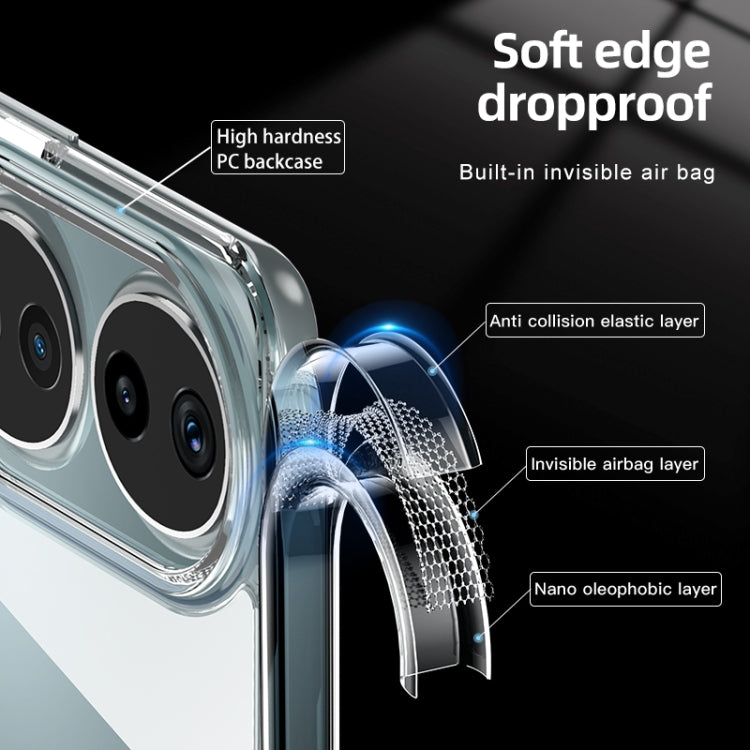 Armor Clear TPU Hard PC Phone Case, For Honor 90