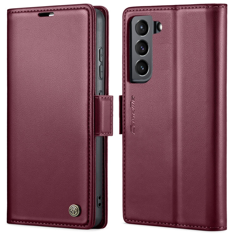CaseMe 023 Butterfly Buckle Litchi Texture RFID Anti-theft Leather Phone Case, For Samsung Galaxy A73 5G, For Samsung Galaxy A33 5G, For Samsung Galaxy S22 Ultra 5G, For Samsung Galaxy S22+ 5G