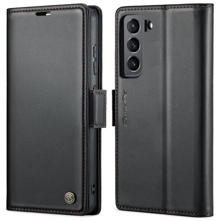 CaseMe 023 Butterfly Buckle Litchi Texture RFID Anti-theft Leather Phone Case, For Samsung Galaxy S21 FE 5G, For Samsung Galaxy A72, For Samsung Galaxy A53, For Samsung Galaxy S21 5G
