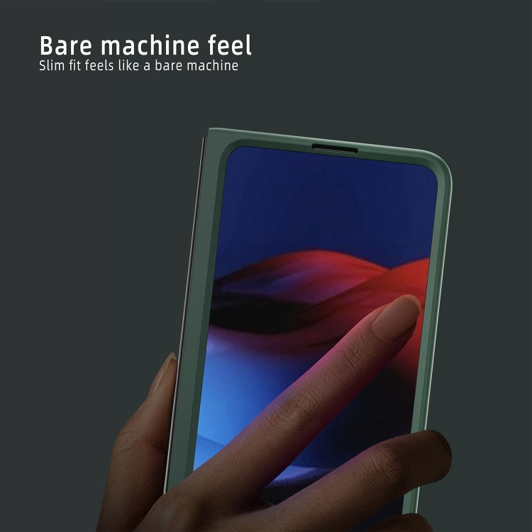 For Google Pixel Fold Oil-sprayed Integrated Phone Case(Red)