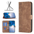 Plaid Embossed Leather Phone Case, For Google Pixel 8 Pro