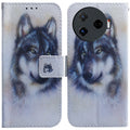 Coloured Drawing Flip Leather Phone Case, For Tecno Camon 30 Pro CL8, For Tecno Camon 30 4G / 30 5G CL6 CL7