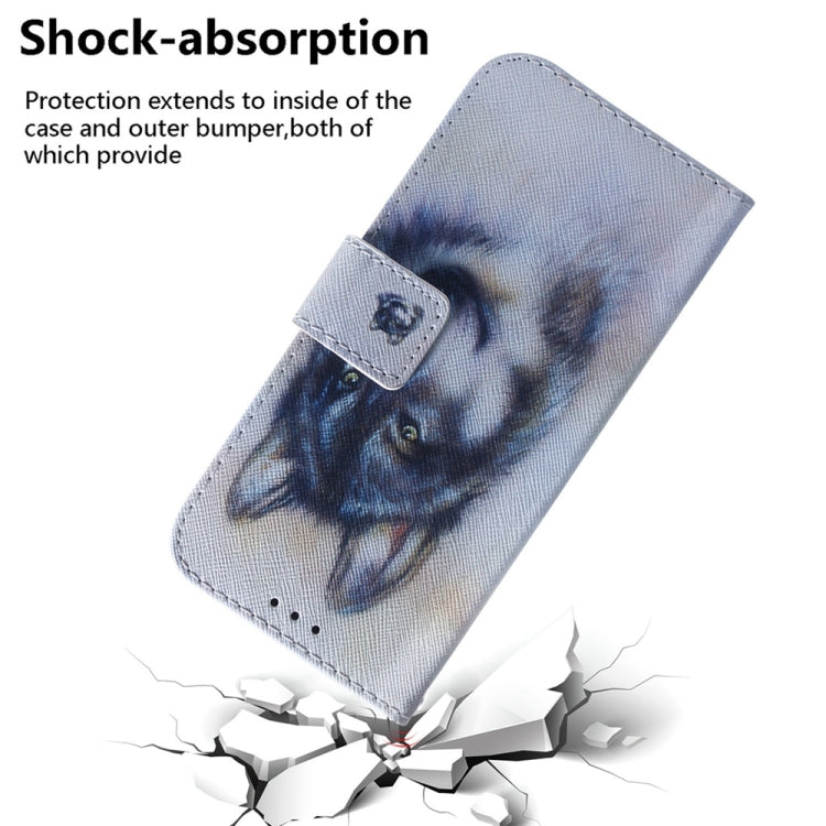 Coloured Drawing Flip Leather Phone Case, For Tecno Spark Go 1 / Pop 9 Pro, For Tecno Camon 30 Premier 5G