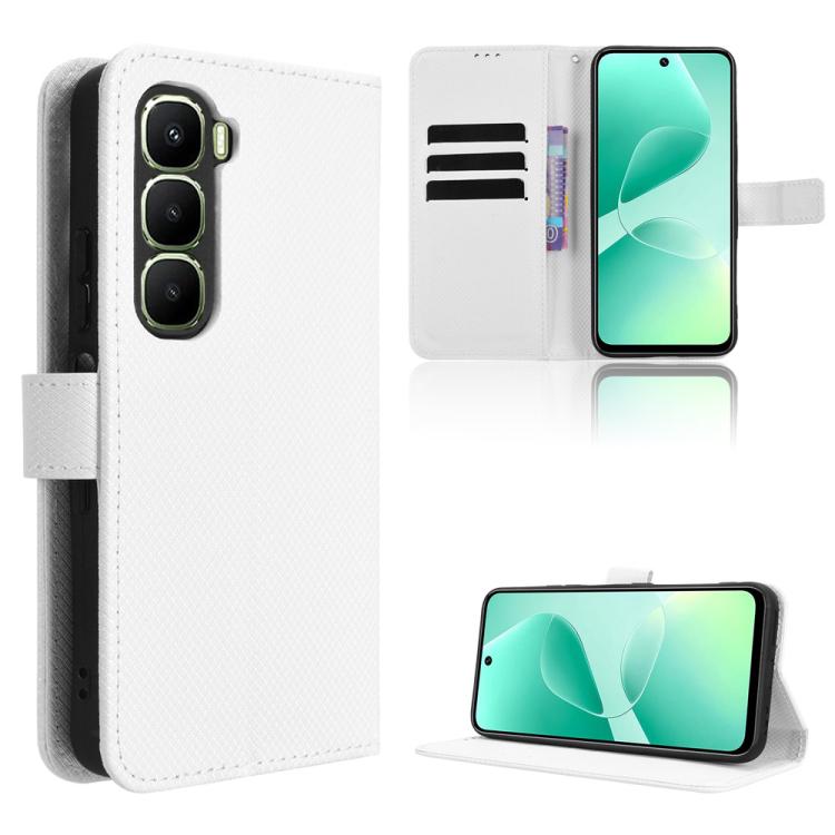 Diamond Texture Leather Phone Case, For Infinix Note 60 / 60 Pro 5G, For Infinix Hot 60i 5G / Tecno Spark Go 5G, For Infinix Hot 60i 4G / Hot 60 5G, For Infinix Hot 60 Pro+ 4G