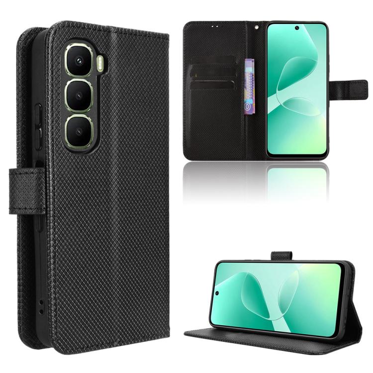 Diamond Texture Leather Phone Case, For Infinix Note 60 / 60 Pro 5G, For Infinix Hot 60i 5G / Tecno Spark Go 5G, For Infinix Hot 60i 4G / Hot 60 5G, For Infinix Hot 60 Pro+ 4G