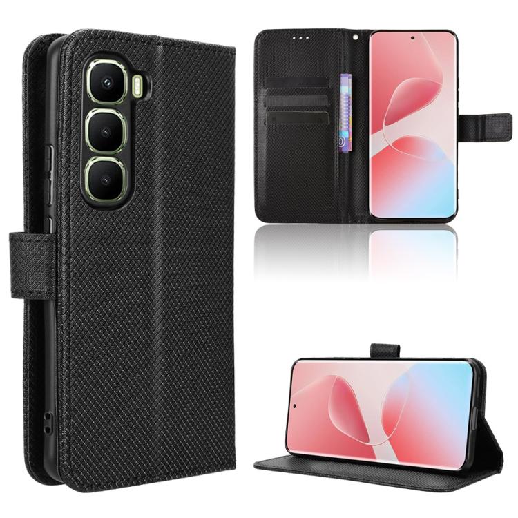 Diamond Texture Leather Phone Case, For Infinix Note 60 / 60 Pro 5G, For Infinix Hot 60i 5G / Tecno Spark Go 5G, For Infinix Hot 60i 4G / Hot 60 5G, For Infinix Hot 60 Pro+ 4G