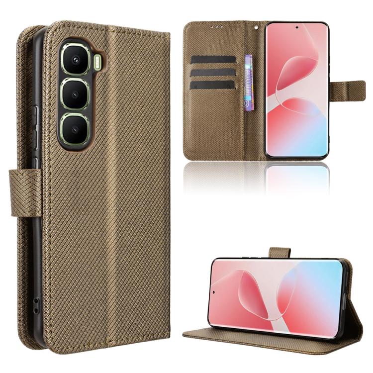 Diamond Texture Leather Phone Case, For Infinix Note 60 / 60 Pro 5G, For Infinix Hot 60i 5G / Tecno Spark Go 5G, For Infinix Hot 60i 4G / Hot 60 5G, For Infinix Hot 60 Pro+ 4G