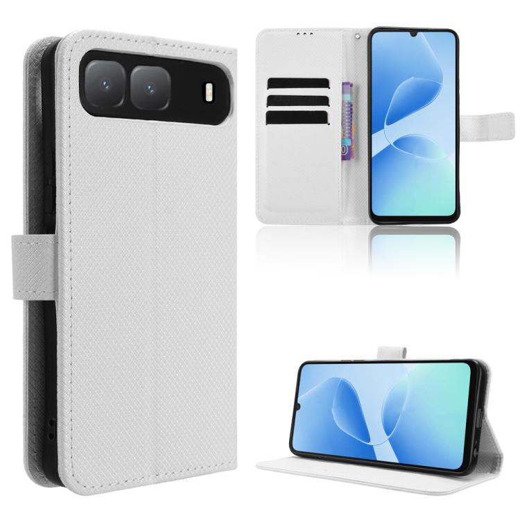 Diamond Texture Leather Phone Case, For Infinix Note 60 / 60 Pro 5G, For Infinix Hot 60i 5G / Tecno Spark Go 5G, For Infinix Hot 60i 4G / Hot 60 5G, For Infinix Hot 60 Pro+ 4G
