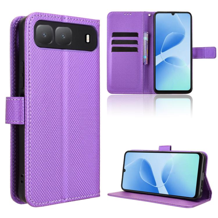 Diamond Texture Leather Phone Case, For Infinix Note 60 / 60 Pro 5G, For Infinix Hot 60i 5G / Tecno Spark Go 5G, For Infinix Hot 60i 4G / Hot 60 5G, For Infinix Hot 60 Pro+ 4G