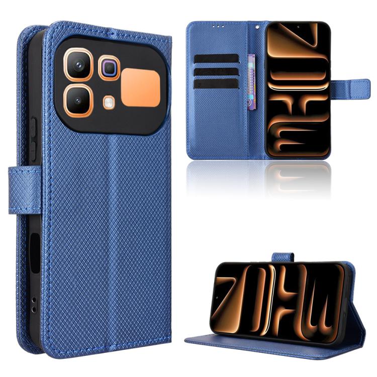 Diamond Texture Leather Phone Case, For Infinix Note 60 / 60 Pro 5G, For Infinix Hot 60i 5G / Tecno Spark Go 5G, For Infinix Hot 60i 4G / Hot 60 5G, For Infinix Hot 60 Pro+ 4G