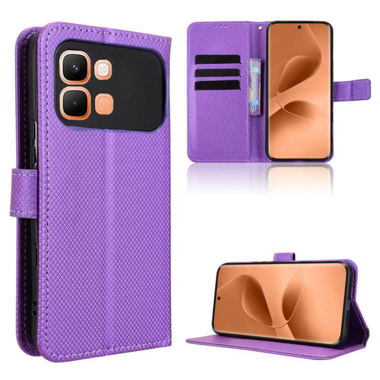 Diamond Texture Leather Phone Case, For Infinix GT 50 Pro 5G, For Infinix Note 60 Ultra 5G, For Infinix Note Edge 5G, For Infinix Smart 20 4G