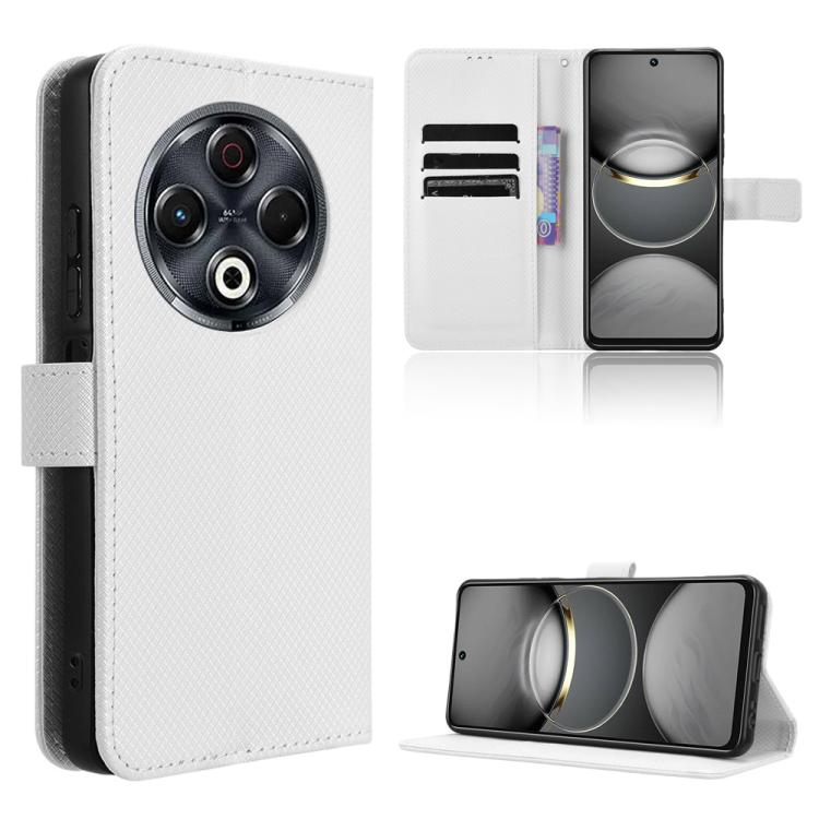 Diamond Texture Leather Phone Case, For Tecno Spark 30 Pro 4G, For Tecno Spark 30 4G, For Tecno Spark Go 1 / Pop 9 / Spark Go 2025, For Tecno Spark 30C 4G