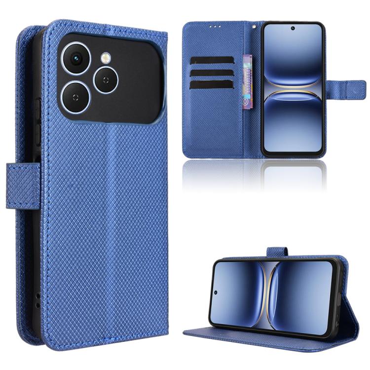 Diamond Texture Leather Phone Case, For Tecno Spark 40 Pro+ 4G, For Tecno Spark 40 Pro 4G, For Tecno Spark 40 4G, For Tecno Pova 7 Ultra 5G