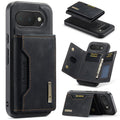 DG.MING M2 Series 3-Fold Multi Card Bag + Magnetic Phone Case, For Google Pixel 10a, For Google Pixel 9a, For Google Pixel 9 Pro XL, For Google Pixel 9 / 9 Pro