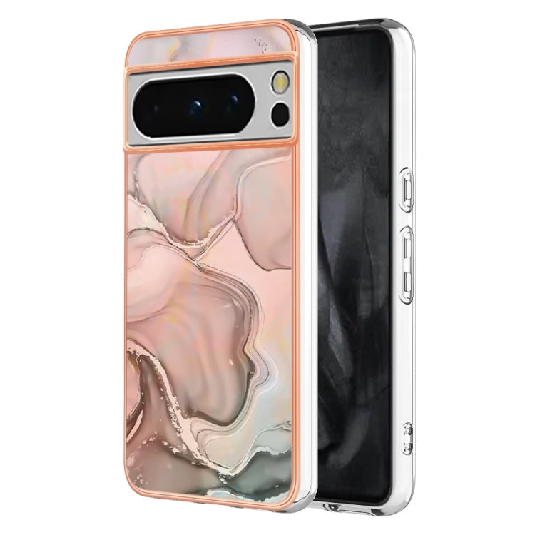 Electroplating Marble Dual-side IMD Phone Case, For Google Pixel 9 Pro XL, For Google Pixel 9 / 9 Pro, For Google Pixel 8a, For Google Pixel 8 Pro