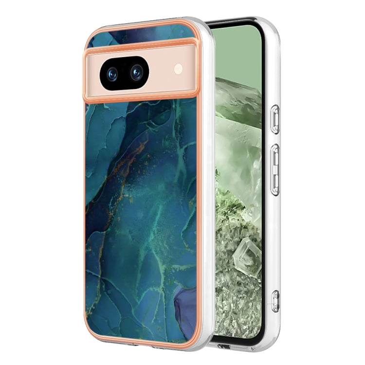 Electroplating Marble Dual-side IMD Phone Case, For Google Pixel 9 Pro XL, For Google Pixel 9 / 9 Pro, For Google Pixel 8a, For Google Pixel 8 Pro