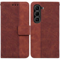 Geometric Embossed Leather Phone Case, For Infinix Hot 50 Pro+ 4G, For Infinix Hot 50 4G, For Infinix Hot 50 5G, For Infinix Zero 40 4G / 5G