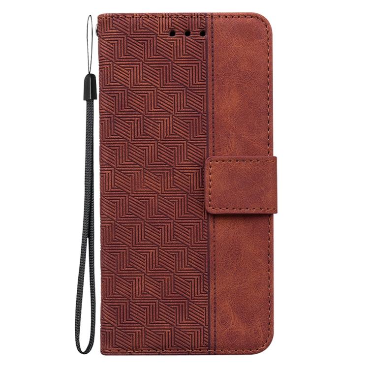Geometric Embossed Leather Phone Case, For Infinix Note 50 Pro+, For Infinix Note 50 4G / Note 50 Pro 4G, For Infinix Hot 50 Pro 4G, For Infinix Hot 50i / Smart 9