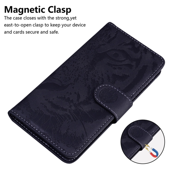 Tiger Embossing Pattern Flip Leather Phone Case, For Tecno Spark 10 / Spark 10C